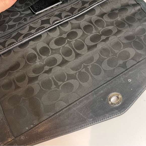 COACH | Morgan #6457 LEATHER LAPTOP MESSENGER BAG - Picture 9 of 14